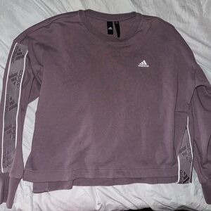 Adidas purple sweater